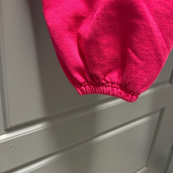 Champion Women Pink Track sweatpants full length +elastic waistband ribbed cuffs - Picture 7 of 11